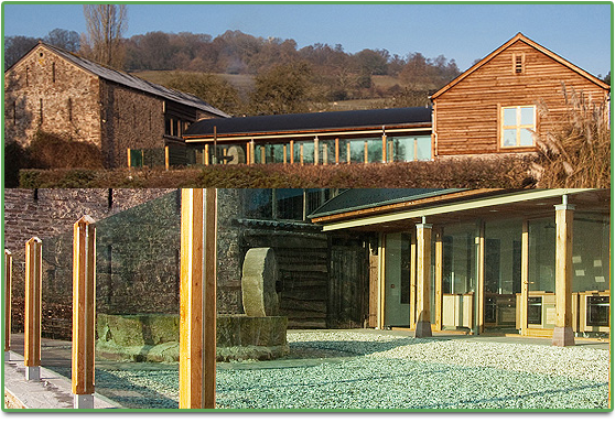 Cookery School under construction at Hart's Barn